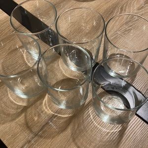 Short Tumbler Glass Drinkware Set